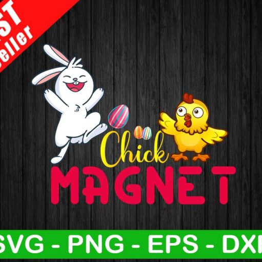 Easter Chick Magnet SVG