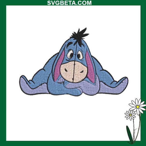 Disney Eeyore Embroidery Design