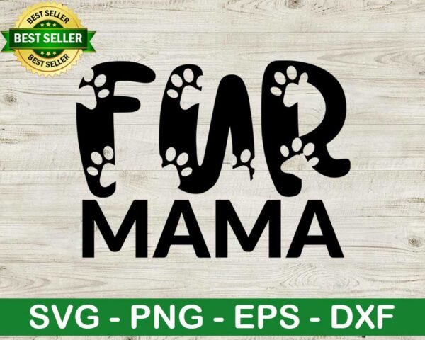 Fur mama SVG