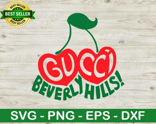 Gucci Beverly Hills SVG