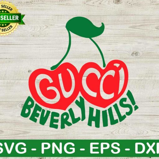 Gucci Beverly Hills SVG