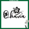 Ohana Means Family Embroidery Design