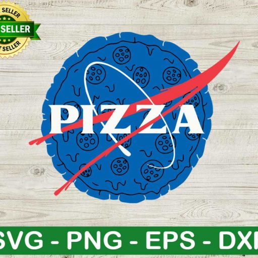 Nasa logo pizza SVG