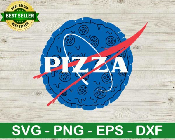 Nasa logo pizza SVG