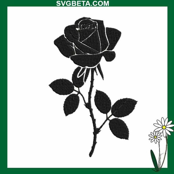 Rose Embroidery Design