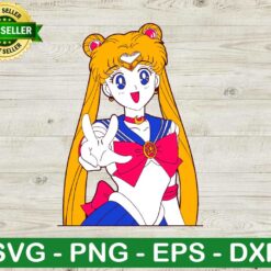 Super sailor moon SVG