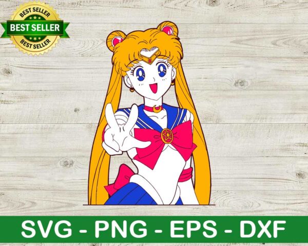 Super sailor moon SVG