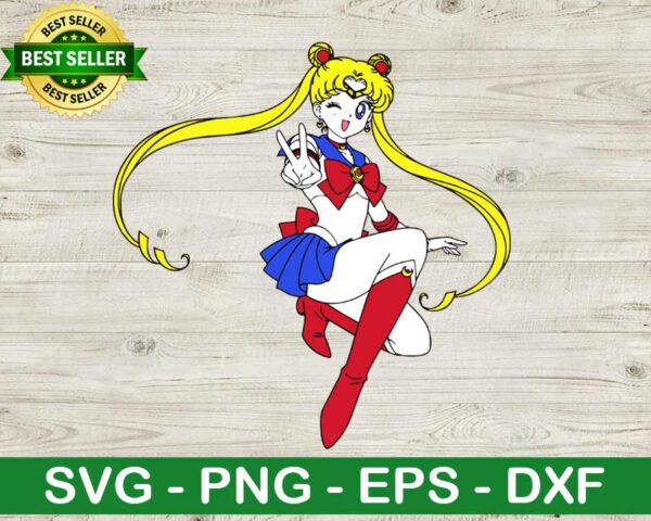 Sailor moon all star SVG
