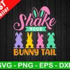 Shake Bunny Tail SVG