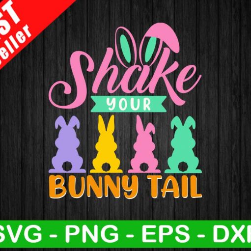 Shake Bunny Tail SVG