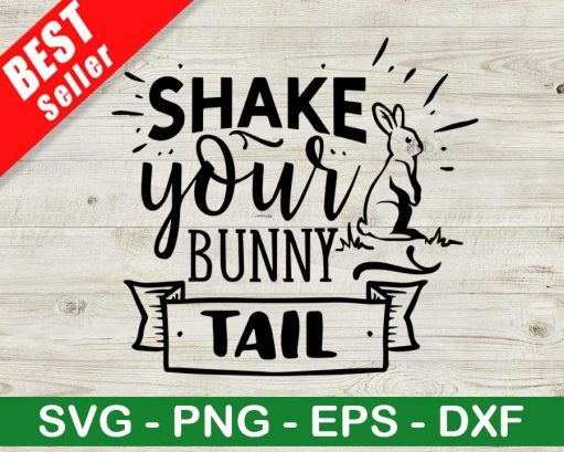 Shake your bunny tail SVG