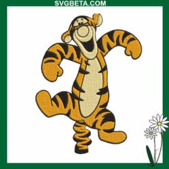 Disney Tigger Embroidery Design