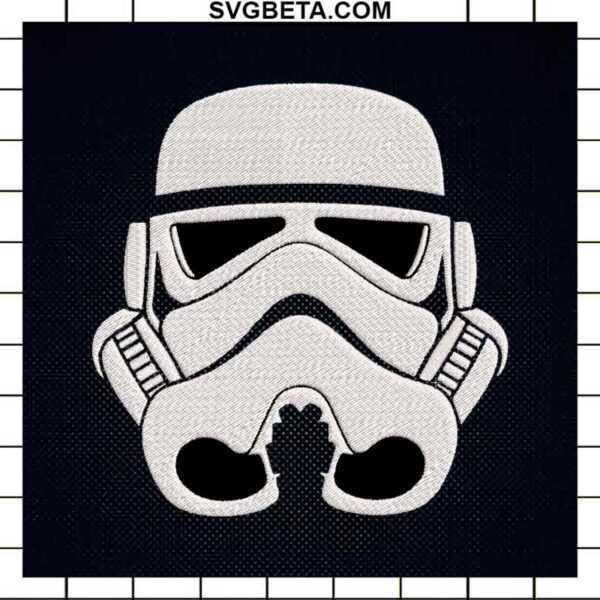 Mandalorian Stormtrooper Embroidery Design