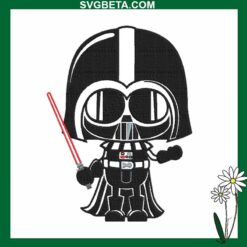 Baby Darth Vader Embroidery Design, Chibi Darth Vader Embroidery Files, Star wars Embroidery machine