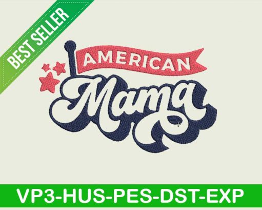 American mama embroidery designs