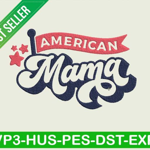 American mama embroidery designs