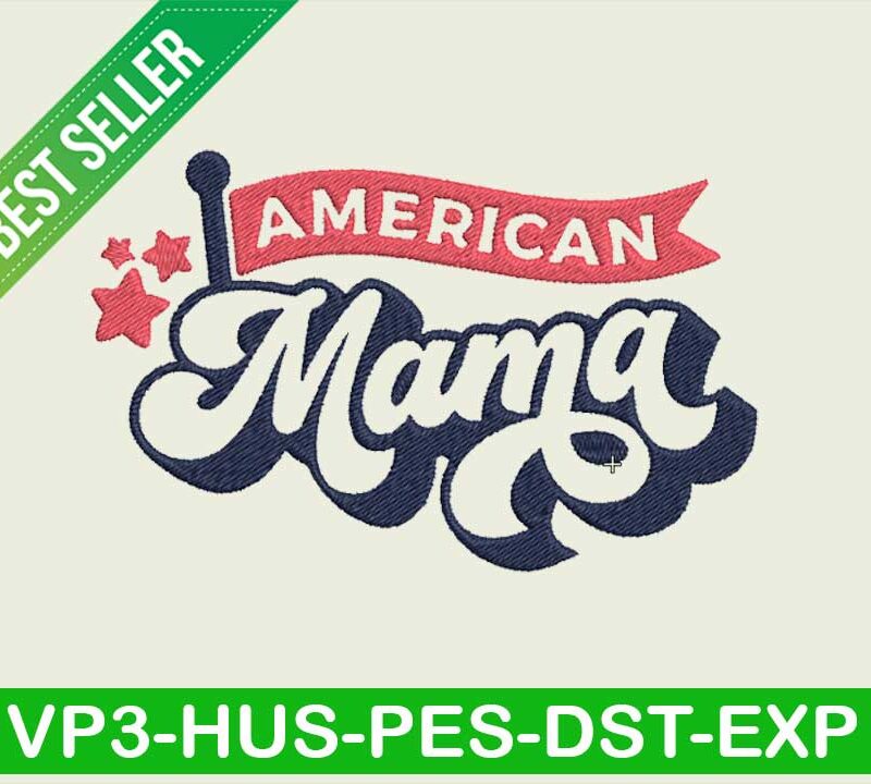 American mama embroidery designs