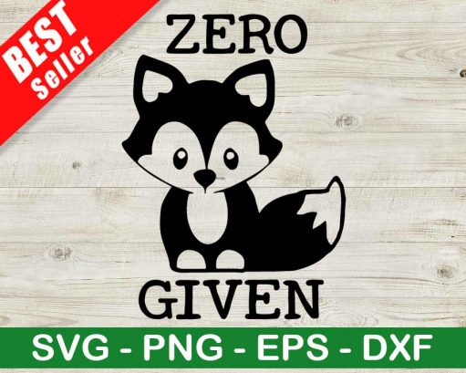 Zero Fox Given Svg