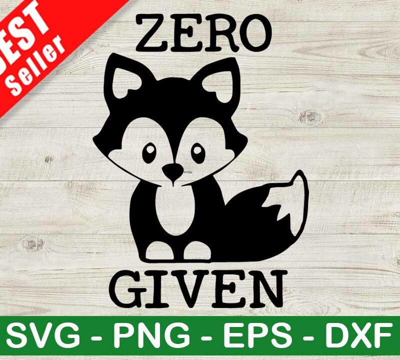 Zero Fox Given SVG