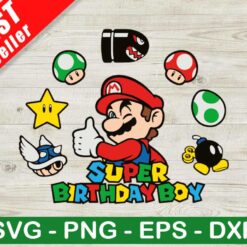 Super Birthday Boy SVG