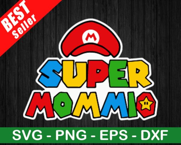 Super Mommio SVG