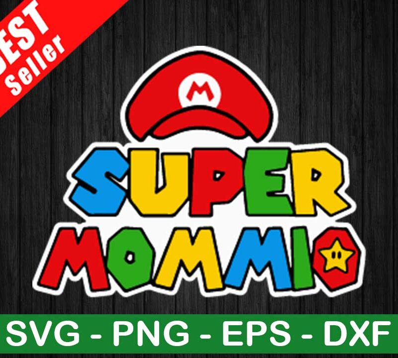 Super Mommio SVG