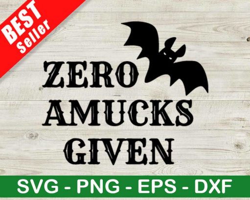 Zero Amucks Given Svg