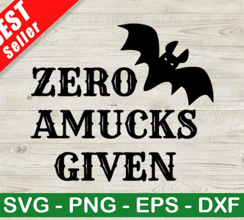 Zero Amucks Given SVG