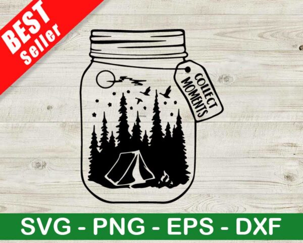 Camping Collect Moment SVG
