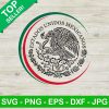 Mexican Flag Eagle Svg