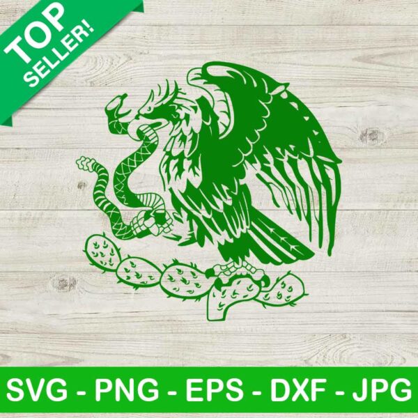 Green Mexico Eagle SVG