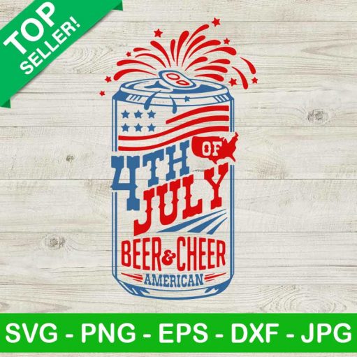 4th Of July Beer And Cheer SVG