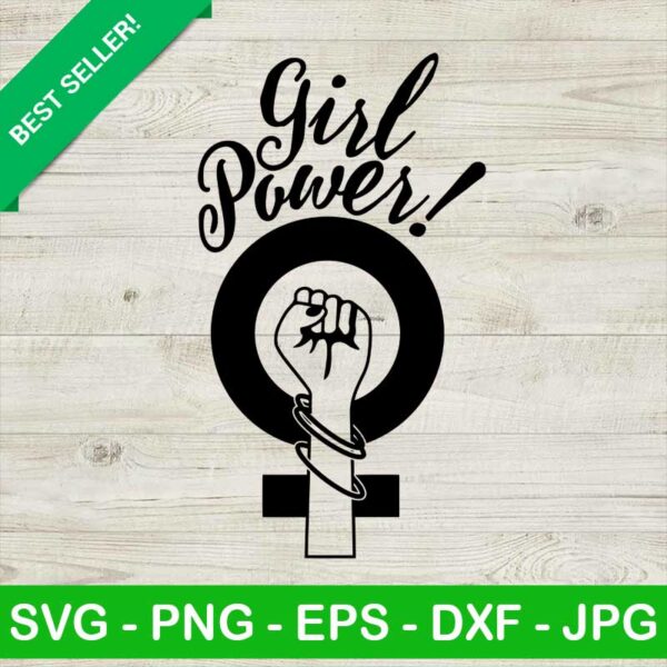 Feminist Girl Power SVG
