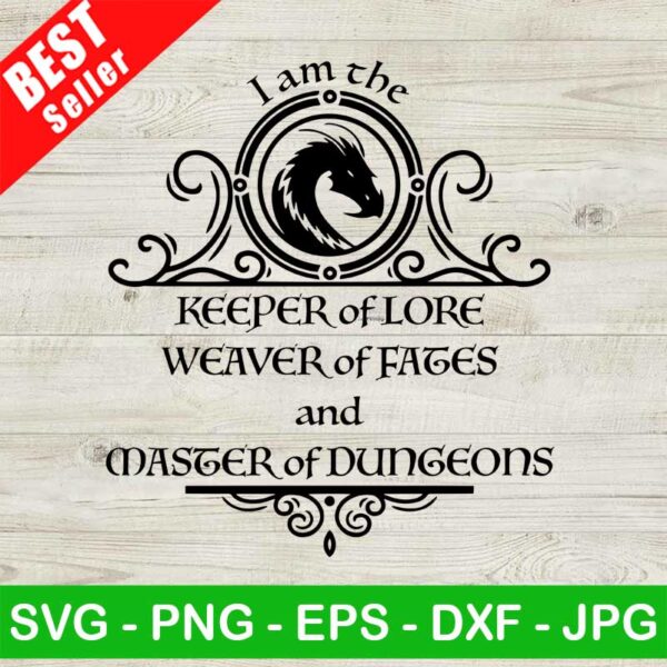 Master Of Dungeons And Dragons SVG