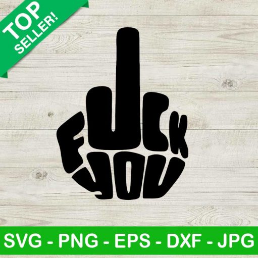 Fuck you hand SVG