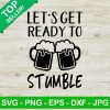 Let's get ready to stumble SVG