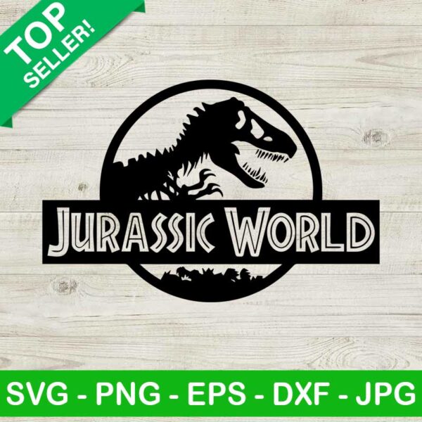 Jurassic world logo SVG