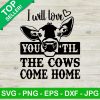 The Cow Funny Svg
