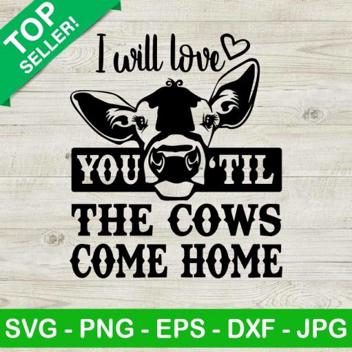 The cow funny SVG