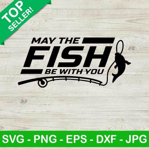 May The Fish Be With You SVG