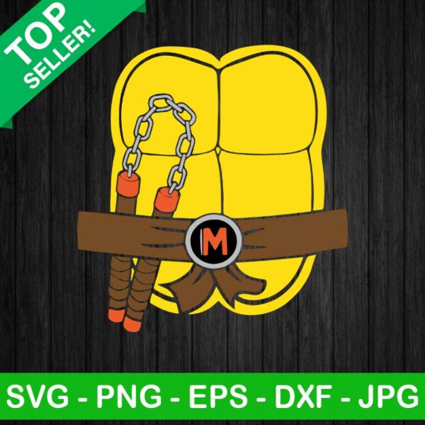 Ninja turtle shell SVG