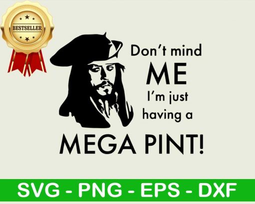 Don't Mine Me Mega Pint SVG