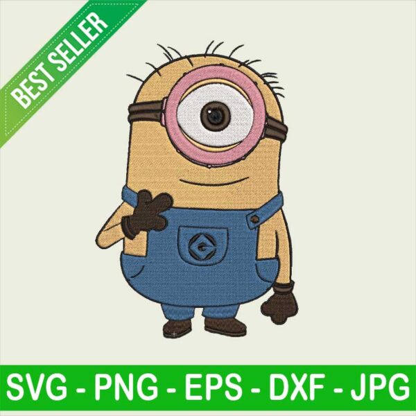 Minion Embroidery design