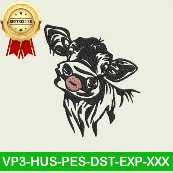 Heifer embroidery design