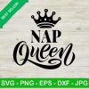 Nap Queen Svg