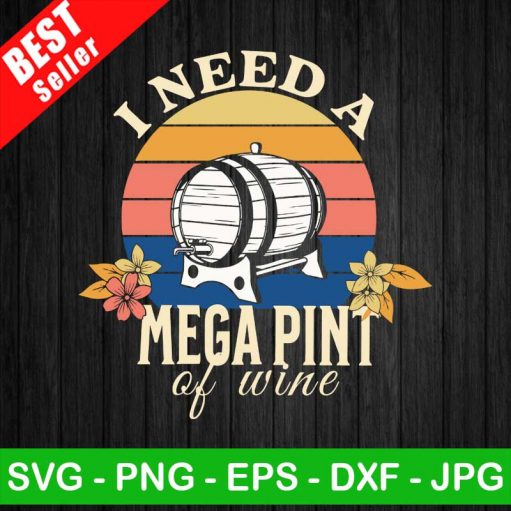 I need a Mega pint of wine SVG