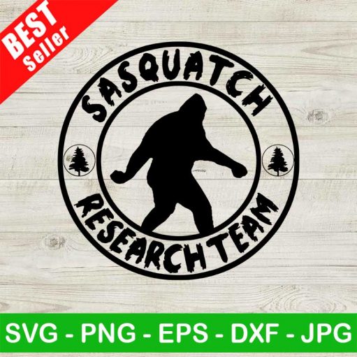 Sasquatch Research Team Svg