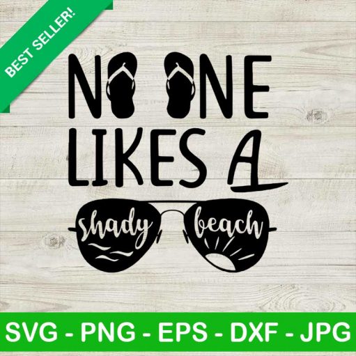 No One Likes A Shady Beach SVG