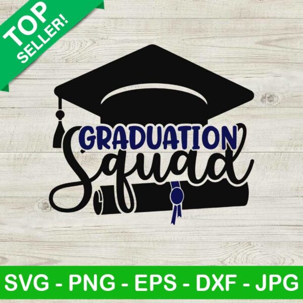 Graduation Squad SVG