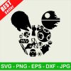 Star Wars mickey head SVG